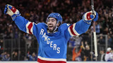 Mika Zibanejad Signed New York Rangers Jersey (JSA COA) Swedish / National Team