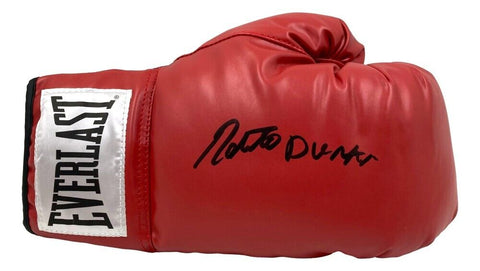 Roberto Duran Signed Everlast Boxing Glove (JSA COA) 103-16 Record in the Ring