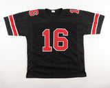 J.T. Barrett Signed Ohio State Buckeyes Jersey (JSA) 38-6 Career Record / QB