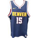 Nikola Jokic Signed Denver Nuggets Nike XL Navy Jersey Beckett 46314
