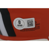 Nick Chubb Autographed/Signed Cleveland Browns Mini Helmet Beckett 46909