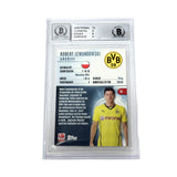 Robert Lewandowski Signed 2013-14 Topps Chrome Bundesliga #58 - BGS 9 AUTO 10