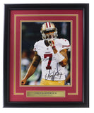 Colin Kaepernick Signed Framed 11x14 San Francisco 49ers Photo BAS