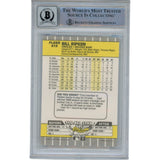 Billy Ripken Autographed 1989 Fleer 616 Trading Card 10 Grade Beckett 49385