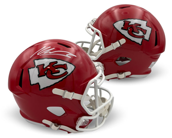 Kenneth Walker Signed Kansas City Chiefs Full Size Replica Helmet Beckett