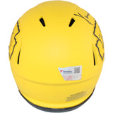 Xavier Worthy Autographed Kansas City Chiefs Rave Mini Helmet Fanatics 51717