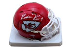 Rashee Rice Signed/Autographed Chiefs Speed Mini Helmet Beckett 184979