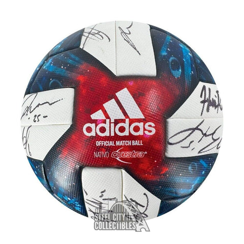 2019 Minnesota United FC Auto Match Used Soccer Ball -BAS/Fanatics LOA (24 Sigs)