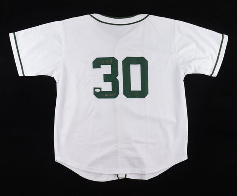 Bobby Shant Signed Philadelphia Athletics Jersey Inscr. "1952 AL MVP" (JSA COA)