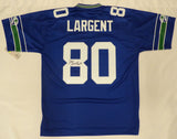 Seahawks Steve Largent Autographed NFL Jersey L HOF 95 Fanatics Holo A256929