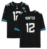 Travis Hunter Autographed Jacksonville Jaguars Black Nike Jersey Fanatics