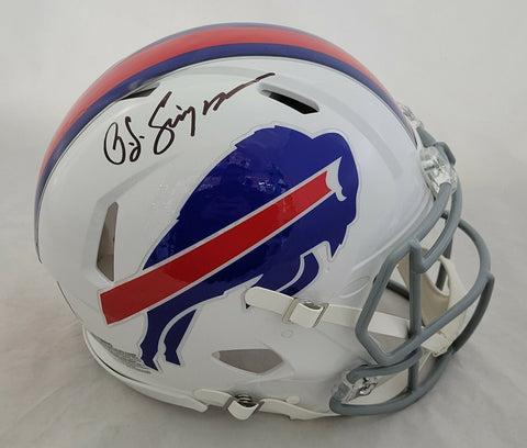 OJ SIMPSON SIGNED BUFFALO BILLS F/S SPEED AUTHENTIC HELMET JSA COA