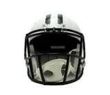 Marques Colston Signed Saints Full Size Rep Flat White Alternate Helmet JSA