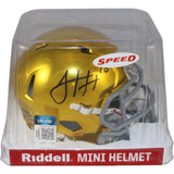 Sam Hartman Signed Notre Dame Fighting Irish Hydro Mini Helmet Fanatics 53626