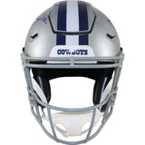 Michael Irvin Autographed Dallas Cowboys SpeedFlex Helmet Beckett Witness 50787