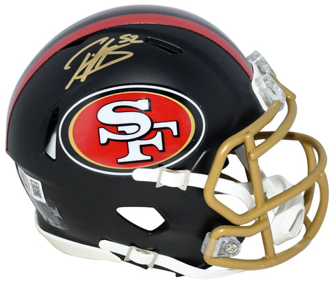 PATRICK WILLIS SIGNED SAN FRANCISCO 49ERS 2025 RIVALRIES SPEED MINI HELMET BAS