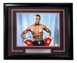 Floyd Mayweather Jr Signed Framed 11x14 Boxing Photo JSA QR