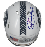 Eric Dickerson Autographed "HOF 99" Rams Mini STS Speed Helmet Beckett
