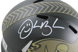 Derrick Brooks Autographed Tampa Bay Buccaneers 25 STS Mini Helmet Beckett 54744