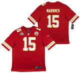 Chiefs Patrick Mahomes Authentic Signed Red Nike Game Framed Jersey BAS Witness