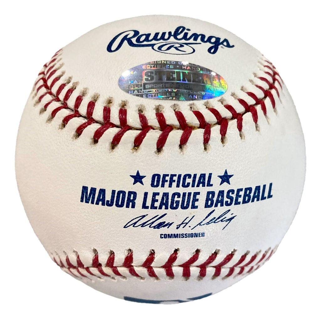 Don Larsen New York Yankees Signed Official MLB Baseball 2 Steiner Spo ...