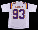 John Randle Signed Minnesota Vikings Jersey (JSA) 7xPro Bowl Defensive Tackle