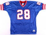 Tyrone Wheatley Signed New York Giants Jersey (Autograph Reference COA)