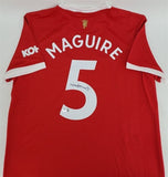 Harry Maguire Signed Manchester United Adidas Soccer Jersey (Beckett)