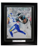 Jalen Carter Signed/Auto 16x20 Photo Philadelphia Eagles Framed PSA/DNA 193917
