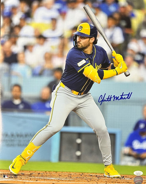 Brewers Outfield Prospect GARRETT MITCHELL Signed 16x20 Photo #7 AUTO - JSA