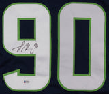 Jadeveon Clowney Signed Seahawks Jersey (Beckett COA) 2014 #1 Draft Pick Overall