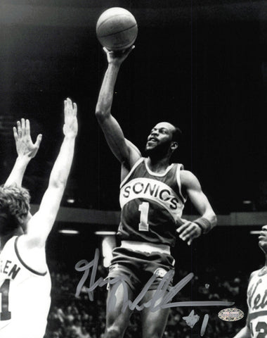 Gus Williams Autographed Signed 8x10 Photo Seattle Supersonics MCS Holo #87359