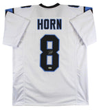 Jaycee Horn Signed Carolina Panthers Jersey (Beckett) 2021 1st Round Pick / D.B.
