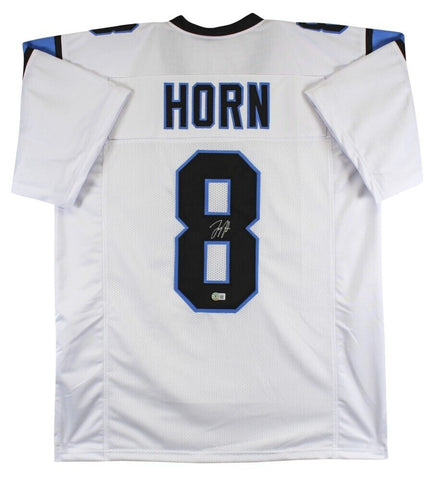 Jaycee Horn Signed Carolina Panthers Jersey (Beckett) 2021 1st Round Pick / D.B.