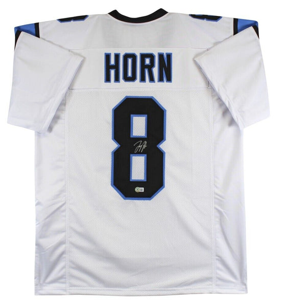 Jaycee Horn Signed Carolina Panthers Jersey (Beckett) 2021 1st Round Pick / D.B.