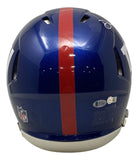 Daniel Jones NY Giants Signed Full Size Auth. Speed Helmet BAS W25613