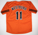 Jordan Westburg Signed Baltimore Orioles Charm City Style Jersey (Beckett)