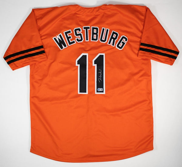 Jordan Westburg Signed Baltimore Orioles Charm City Style Jersey (Beckett)