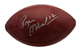 Roger Staubach HOF Signed Official Wilson NFL Football Cowboys JSA 214081
