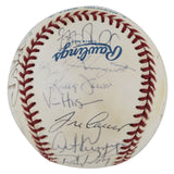 1992 Athletics (28) McGwire, La Russa, Canseco Signed Oal Baseball BAS #AD64012