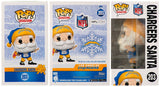 Ryan Leaf Signed Chargers SANTA Funko Pop Doll #203 - (SCHWARTZ COA)