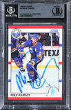 Sabres Mike Ramsey Authentic Signed 1990 Score #23 Card BAS Slabbed