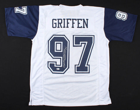 Everson Griffen Signed Dallas Cowboys Jersey Inscribed "BG" (Beckett COA)