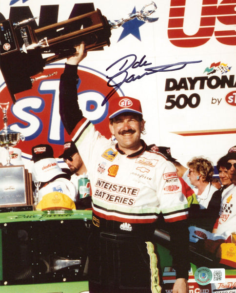 Dale Jarrett NASCAR Authentic Signed 8x10 Photo Autographed BAS #BJ67483