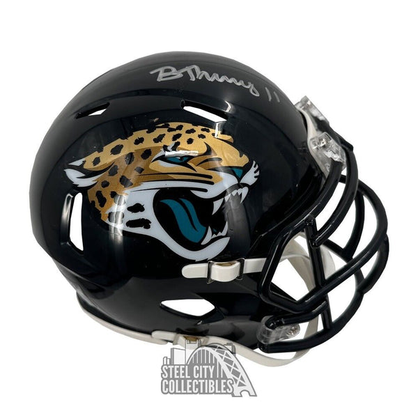 Brian Thomas Jr Autographed Jacksonville Speed Mini Football Helmet - Fanatics