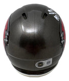 Bucky Irving Signed Tampa Bay Buccaneers Mini Speed Helmet BAS