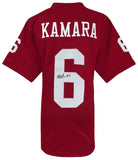 Mikail Kamara (INDIANA) Signed Red Custom College Football Jersey (SCHWARTZ COA)