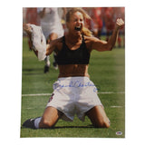 Brandi Chastain Signed Team USA 16x20 Photo Inscribed "6 USA" (PSA) Mid-Fielder