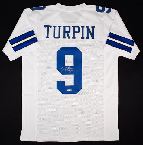 Kavonte Turpin Signed Dallas Cowboys Jersey (PIA Holo) 2xPro Bowl Wide Receiver