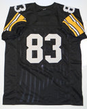 Louis Lipps Autographed Black Pro Style Jersey- JSA W Authenticated *8